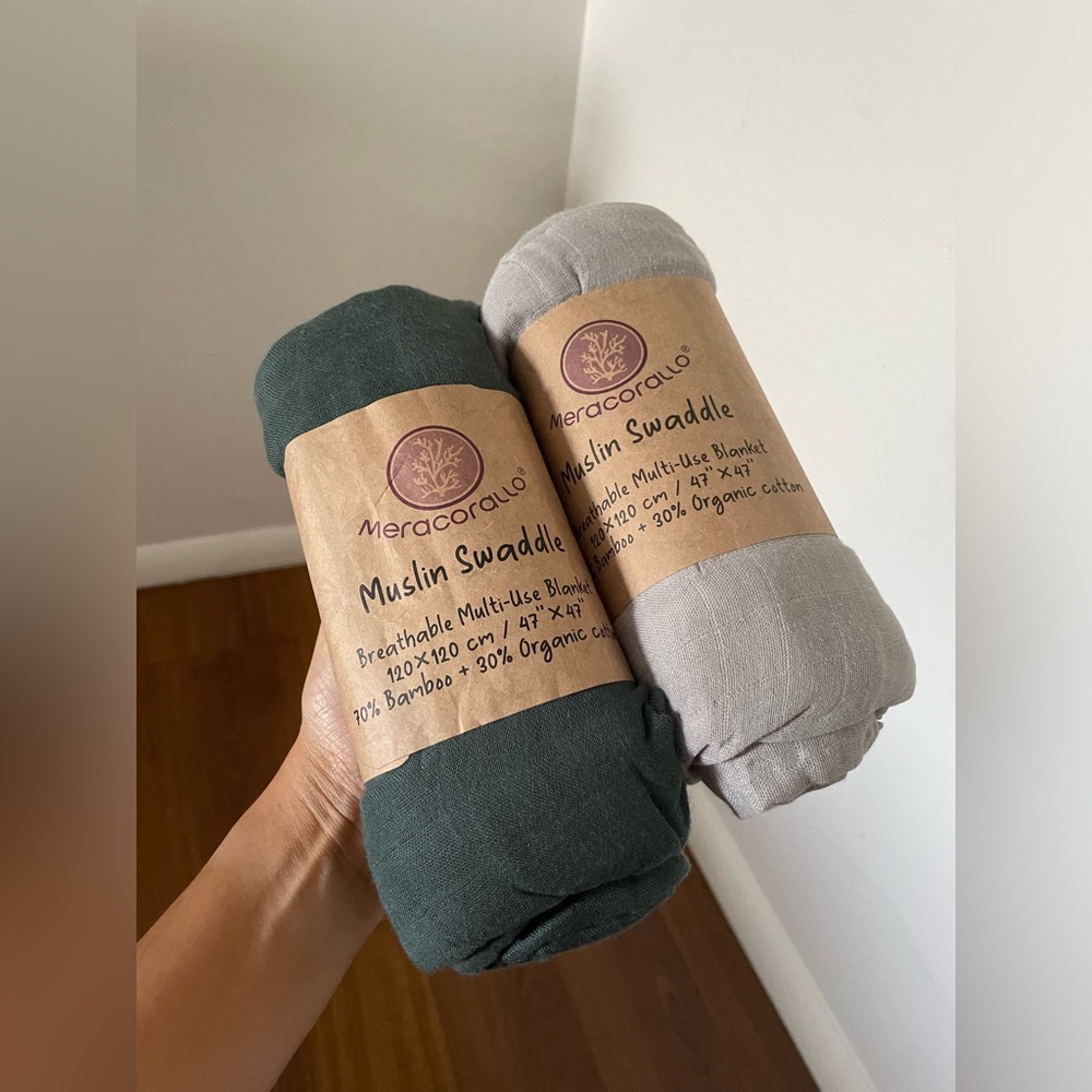Muslin swaddles